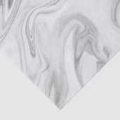 Modern wit marmerpatroon tissuepapier (Detail)