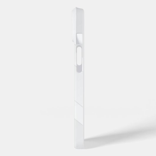 Modern Wit Patroon Case-Mate iPhone Case (Achterkant / Links)