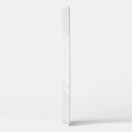 Modern Wit Patroon Case-Mate iPhone Case (Achterkant / Rechts)