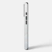 Modern Wit Patroon Case-Mate iPhone Case (Achterkant / Links)