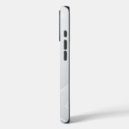 Modern Wit Patroon Case-Mate iPhone Case (Achterkant / Links)