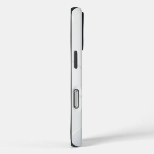 Modern Wit Patroon Case-Mate iPhone Case (Achterkant / Rechts)