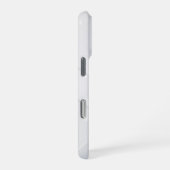 Modern Wit Patroon iPhone Hoesje (Rechterkant)