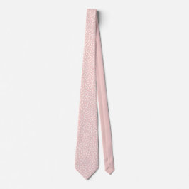 Modern wit &roze stropdas