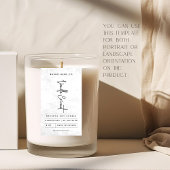 Modern wit rustiek label