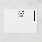 Modern, wit, vet visitekaartje (Voorkant)