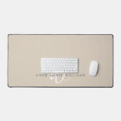 Modern Wit Wit Schrifttinitialen Bureaumat (Keyboard & Muis)