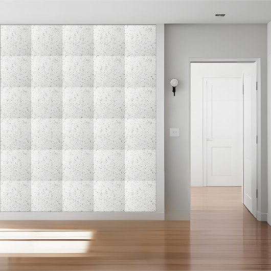 Modern wit zwart en goud gespikkelde Tegel Tegeltje