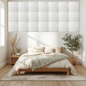 Modern wit zwart en goud gespikkelde Tegel Tegeltje