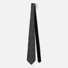 Modern wit & zwart stropdas