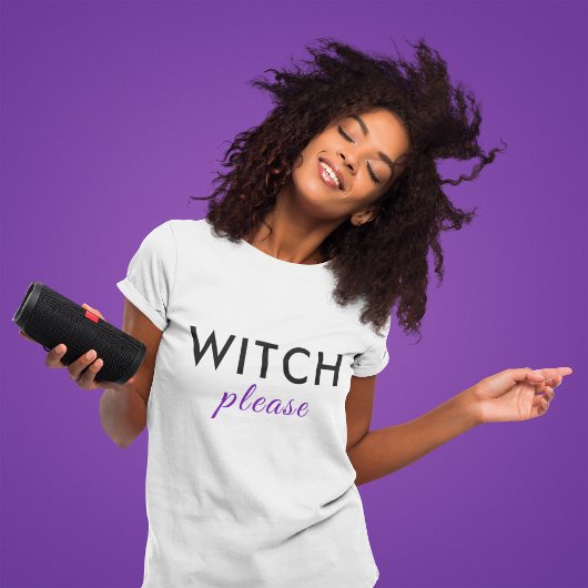 Modern Witch Please Halloween Shirt - Grappig T-sh
