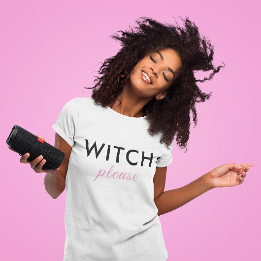 Modern Witch Please Halloween Shirt - Grappig T-sh