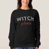 Modern Witch Please Halloween Shirt – trendy T-shi (Voorkant)