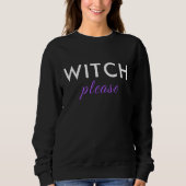 Modern Witch Please Halloween Shirt – trendy T-shi (Voorkant)