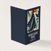 Modern Witches - een abstract kunstwerk 3 - Fan Fu Visitekaartje (Buitenkant)