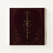  Modern Witch's Skull Manual Notitieboek (Achterkant)