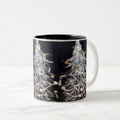 **MODERN WITTE CHRISTMAS TREE* CHRISTMAS MOK (Voorkant rechts)