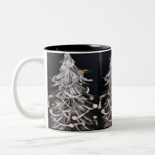 **MODERN WITTE CHRISTMAS TREE* CHRISTMAS MOK (Links)
