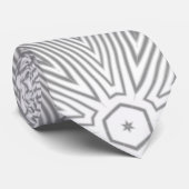 MODERN WITTE GRAY CUTE STROPDAS (Opgerold)