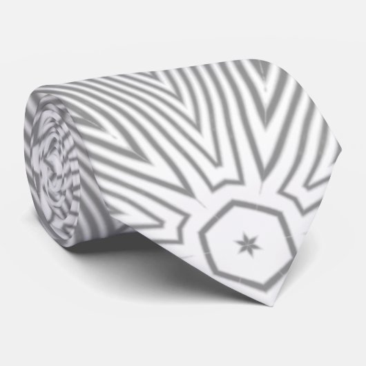 MODERN WITTE GRAY CUTE STROPDAS (Opgerold)