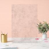 Modern Witte Marmer Acryl Bord (Huwelijk)