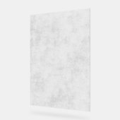Modern Witte Marmer Acryl Bord (Hoek)
