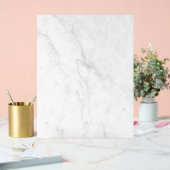 Modern Witte Marmer Acryl Bord (Huwelijk)