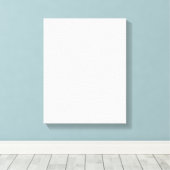 Modern Witte Marmer Canvas Afdruk (Insitu (Houten vloer))