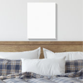 Modern Witte Marmer Canvas Afdruk (Insitu (Slaapkamer))