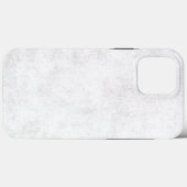 Modern Witte Marmer Case-Mate iPhone Case (Achterkant (horizontaal))