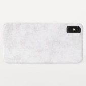 Modern Witte Marmer Case-Mate iPhone Case (Achterkant (horizontaal))