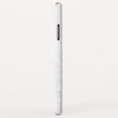 Modern Witte Marmer Case-Mate iPhone Case (Achterkant/rechts)