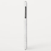 Modern Witte Marmer Case-Mate iPhone Case (Achterkant/links)