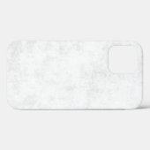 Modern Witte Marmer Case-Mate iPhone Case (Achterkant (horizontaal))