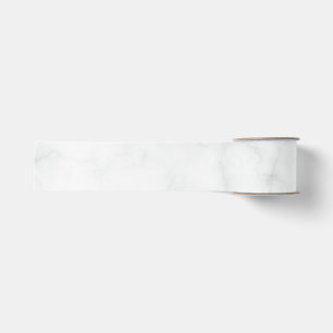 Modern Witte Marmer Grosgrain Lint