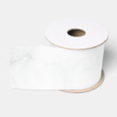 Modern Witte Marmer Grosgrain Lint (Spoel)