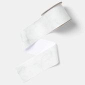 Modern Witte Marmer Grosgrain Lint (Achterkant)