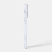 Modern Witte Marmer iPhone Hoesje (Rechterkant)