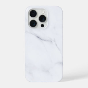 Modern Witte Marmer iPhone 15 Pro Case