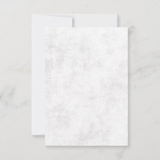 Modern Witte Marmer Kaart (Voorkant)