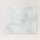 Modern Witte Marmer Legpuzzel (Horizontaal)