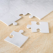 Modern Witte Marmer Legpuzzel (Zijkant)