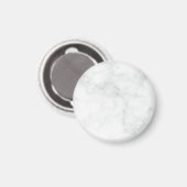 Modern Witte Marmer Magneet (Voorkant / Achterkant)