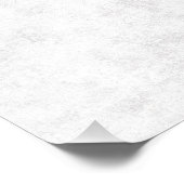 Modern Witte Marmer Perfect Poster (Hoek)
