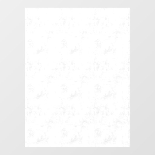 Modern Witte Marmer Raamsticker (Vel)