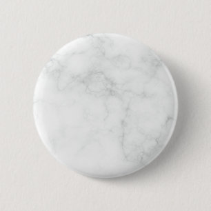 Modern Witte Marmer Ronde Button 5,7 Cm