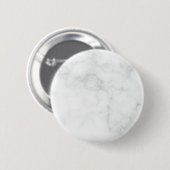 Modern Witte Marmer Ronde Button 5,7 Cm (Voorkant /achterkant)