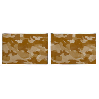 Modern Woestijn Aardetonen Camouflagepatroon Kussensloop
