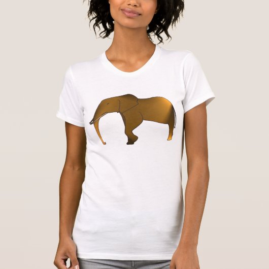 Modern Womens Olifant Shirt (Voorkant)