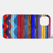 Modern Wood Chevron Stripe #2 Case-Mate iPhone Case (Achterkant (horizontaal))